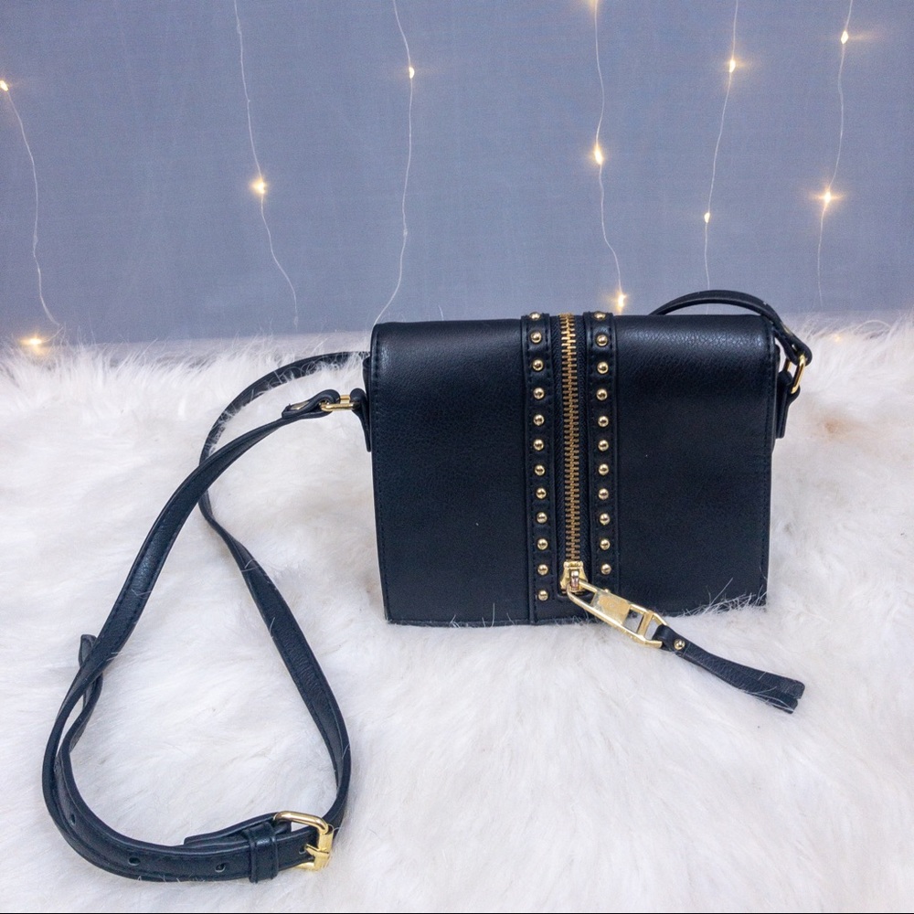 Madden Girl gold studded crossbody